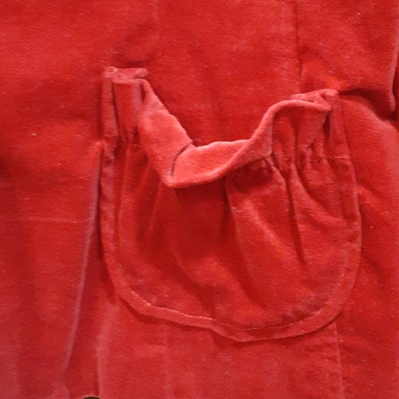 Torrid red velvet feel blazer jacket size 2 - Picture 3 of 9